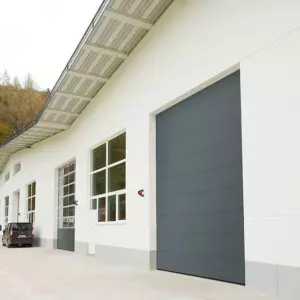 Автоматические промышленные ворота ALUTECH ProPlus 4000×5000 мм